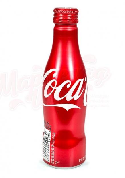 Coca-Cola алюминиевая бутылка USA 0,251мл